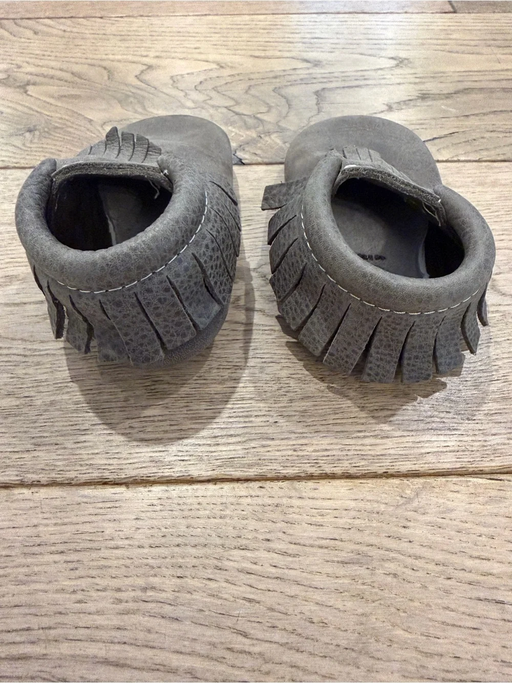 Freshly Picked - BLUE SPRUCE MOCCASIN BABY SHOE Size 4
